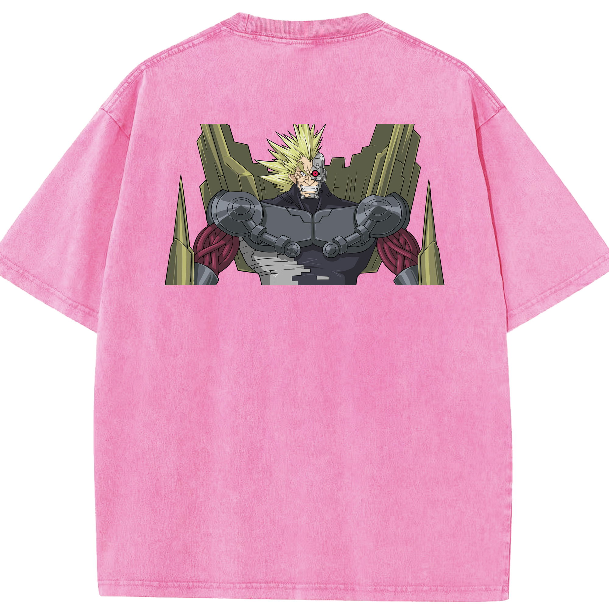（画像用） 遊☆戯☆王 Yu-Gi-Oh! 綿100% ヴィンテージ風 半袖Tシャツ（背面プリント）